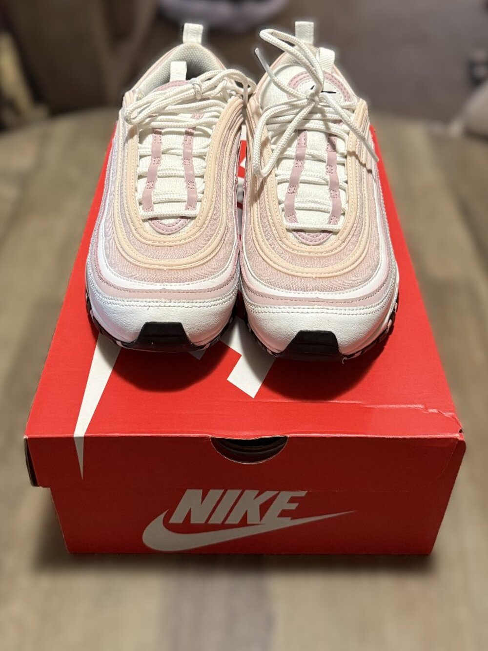 Nike Air Max 97 Women's Size 8 "Pink Cream" New with Original Box